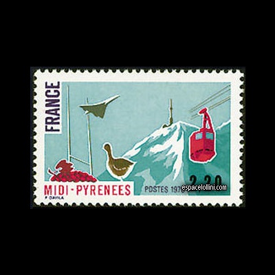 the stamp concorde FRA 5