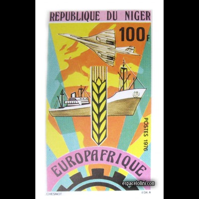 the stamp concorde NIG 2 A