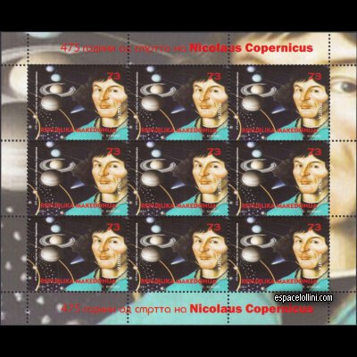 the stamp astronome MDI 2 G