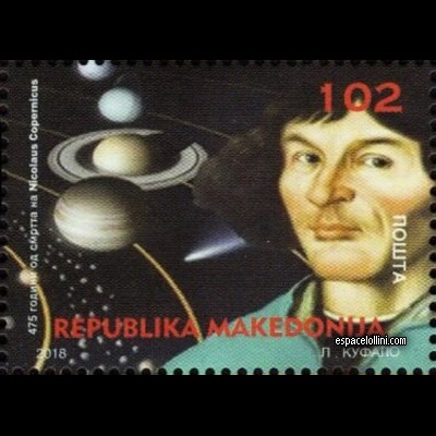 the stamp astronome MDI 3 detail