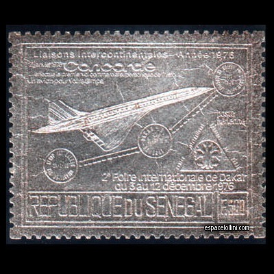 the stamp concorde SEN 2