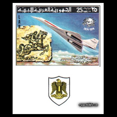 the stamp concorde LYB 1 A