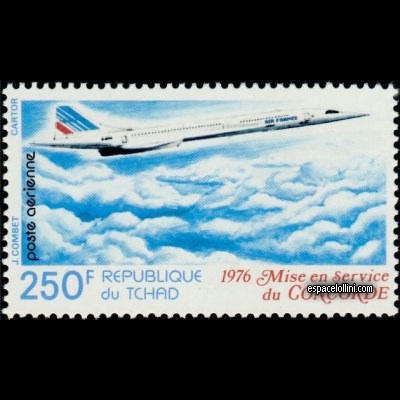 the stamp concorde TCH 8