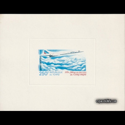the stamp concorde TCH 8 EA