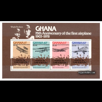 the stamp concorde GHA 10 C