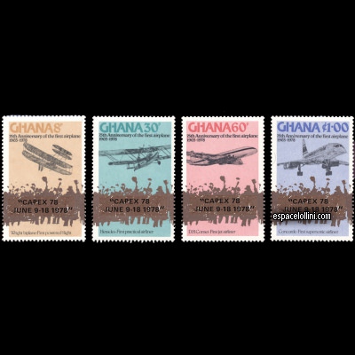 the stamp concorde GHA 6/9