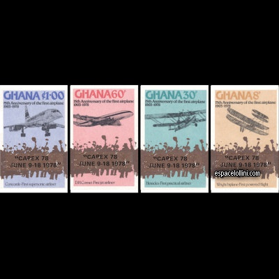 le timbre concorde GHA 6/9 A