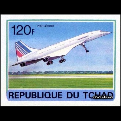 the stamp concorde TCH 19 A