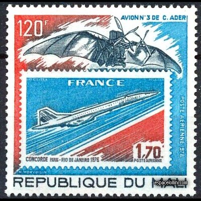 the stamp concorde MLI 14
