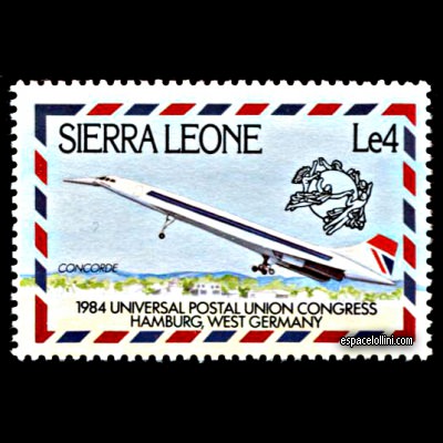 the stamp concorde SIE 1