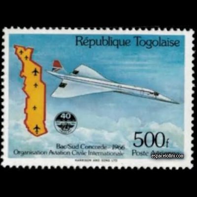 the stamp concorde TOG 10