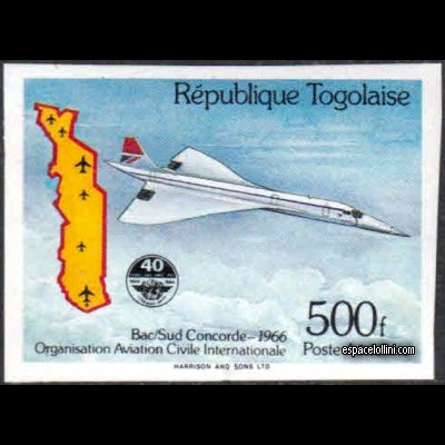the stamp concorde TOG 10 A