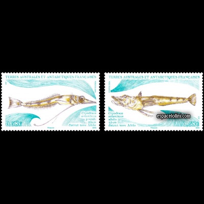 the stamp taaf TAA 1052/1053