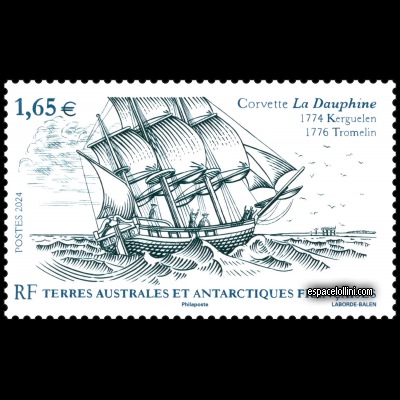 the stamp taaf TAA 1058