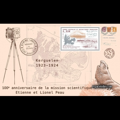 the stamp taaf TAA 1066 B