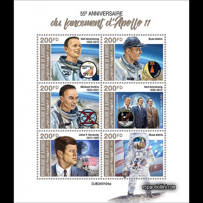 the stamp 10721 DJI 1/6 C