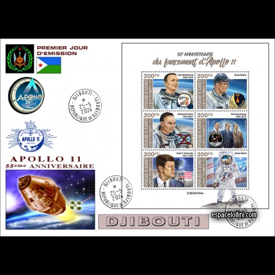 the stamp 10721 DJI 1/6 F