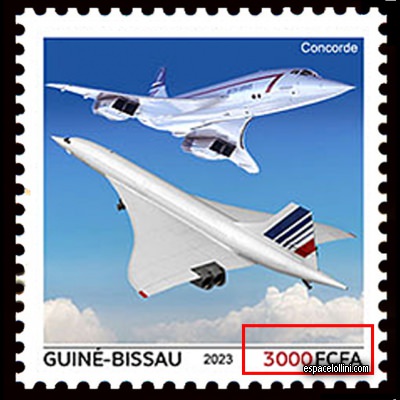 le timbre concorde GUB 108