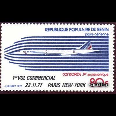 the stamp concorde BEN 2