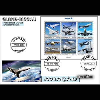 le timbre concorde GUB 102/107 F