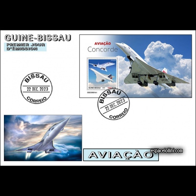 le timbre concorde GUB 108 F