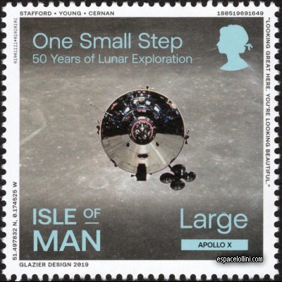 the stamp 10580 IOM 6