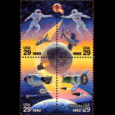 the stamp 9520 USA 1/4
