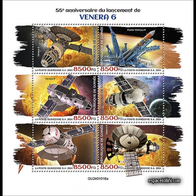 the stamp 10648 GUI 1/6 C