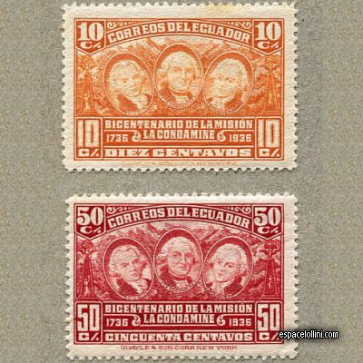 the stamp astronome EQU 3 + 5