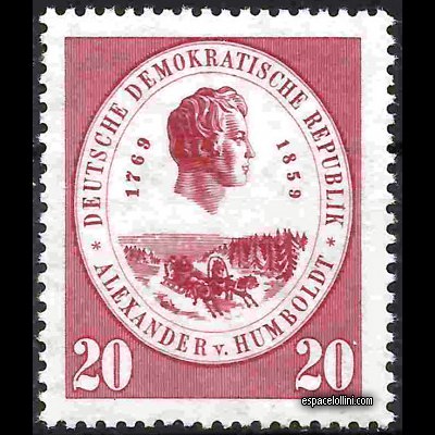 le timbre astronome DDR 7