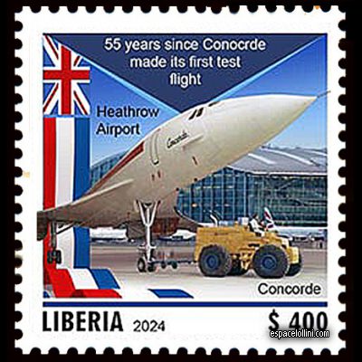 le timbre concorde LIB 26