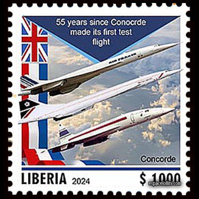 le timbre concorde LIB 29