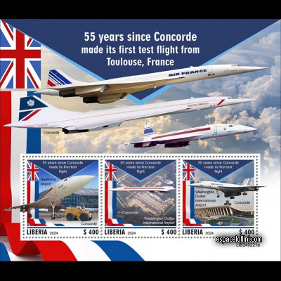 le timbre concorde LIB 26/28 C