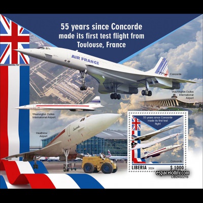 le timbre concorde LIB 29 B