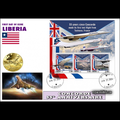 le timbre concorde LIB 26/28 F