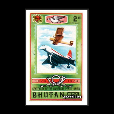 the stamp concorde BHU 2 A