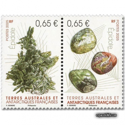 the stamp taaf TAA 1104/1105