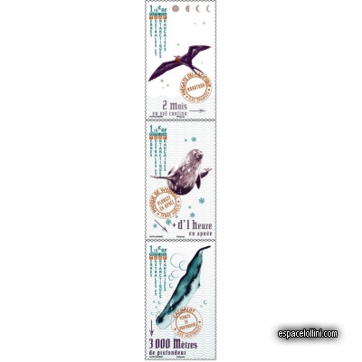 the stamp taaf TAA 1107/1109
