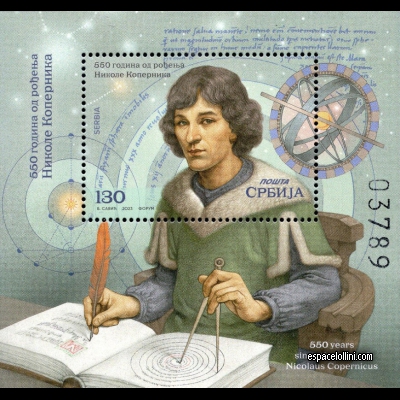 le timbre astronome SER 1 B