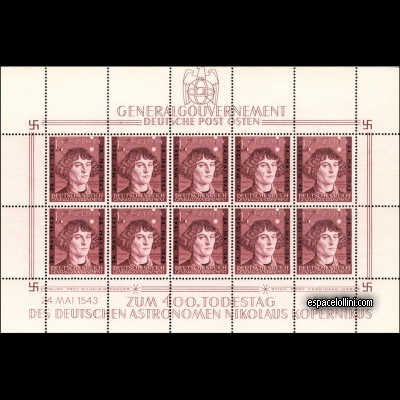 the stamp astronome PGG 5 K