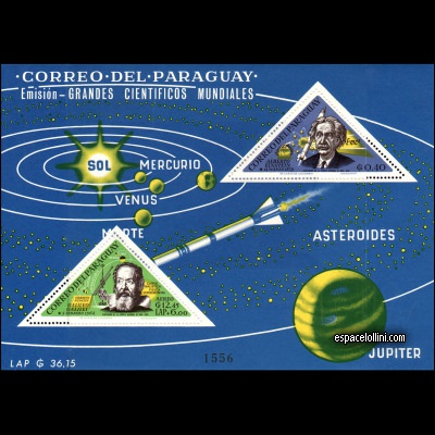 the stamp astronome PAR 7/8 C
