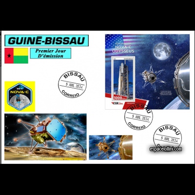 the stamp 10725 GUB 4 F