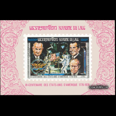 le timbre 4500 LAO 2 BA
