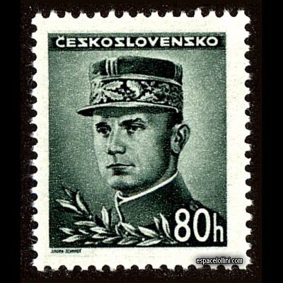 the stamp astronome TKI 8 - heliogravure