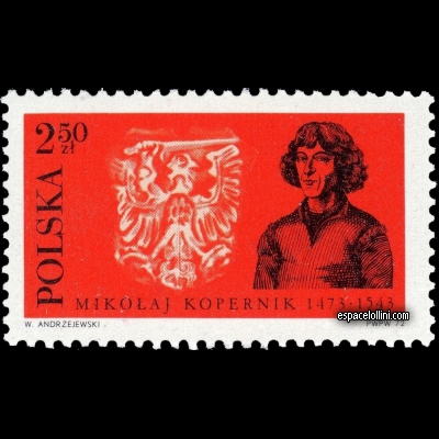 the stamp astronome POL 28