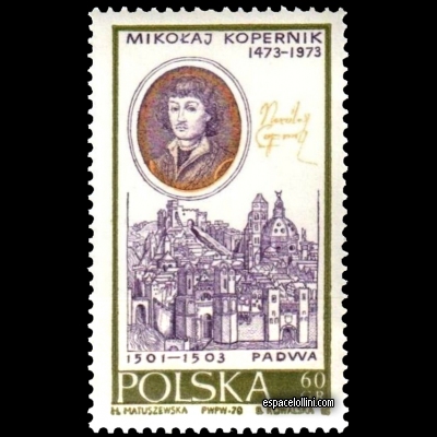 the stamp astronome POL 20