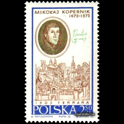 the stamp astronome POL 21