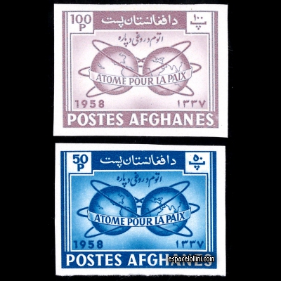 le timbre atome AFG 2/3 KA