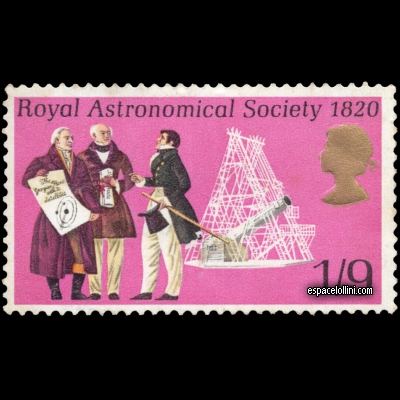 the stamp astronome GBR 1