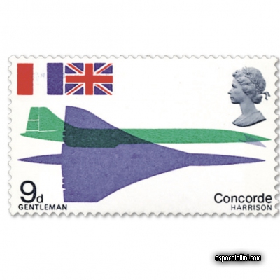 the stamp concorde GBR 2